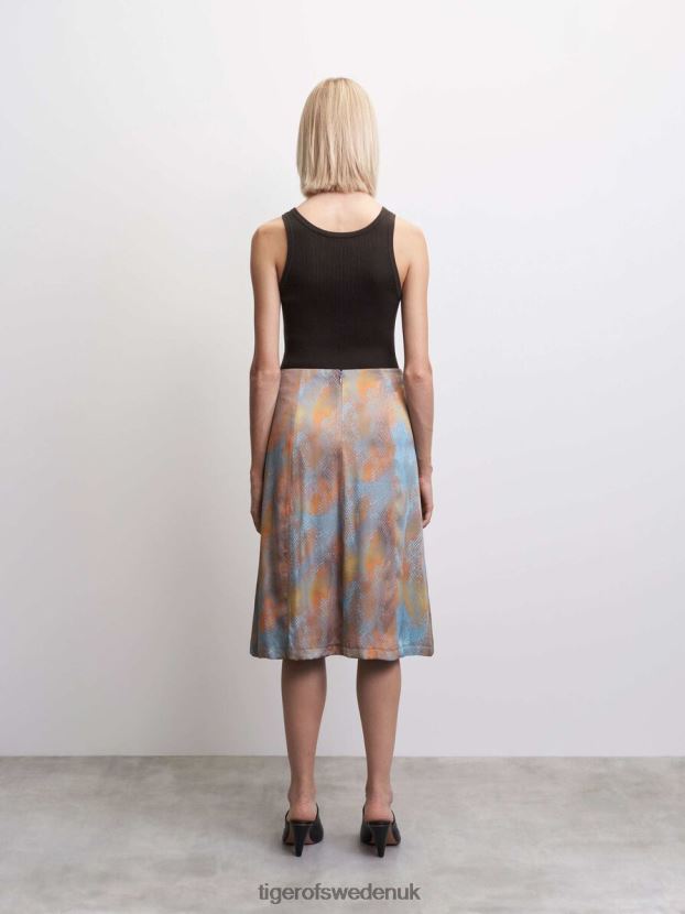 Casi P Skirt X31-PRINT Women FPPBPZ352 Tiger of Sweden Clothing