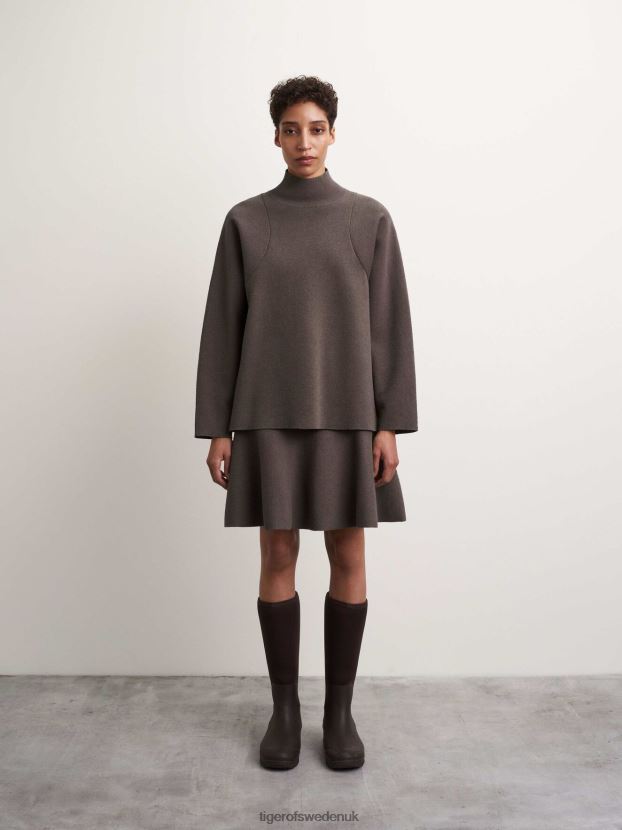 Edwidge Skirt 16L-Putty Beige Women FPPBPZ357 Tiger of Sweden Clothing