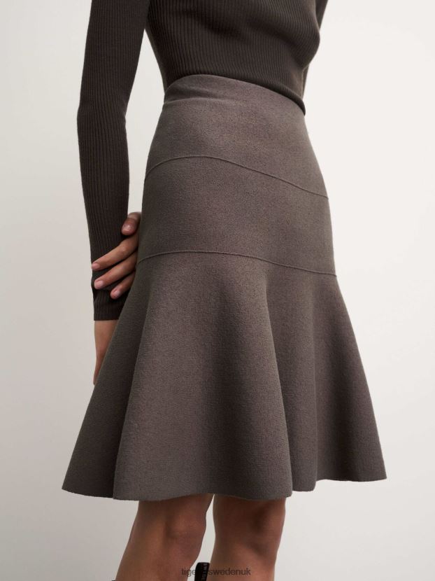 Edwidge Skirt 16L-Putty Beige Women FPPBPZ357 Tiger of Sweden Clothing