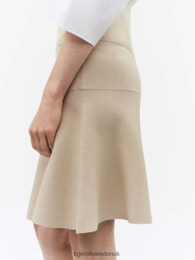 Edwige Skirt 04G-DARK WHITE Women FPPBPZ351 Tiger of Sweden Clothing