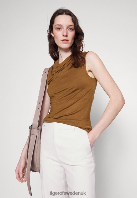 Jela Top 10J-LIGHT BROWN Women FPPBPZ283 Tiger of Sweden Clothing