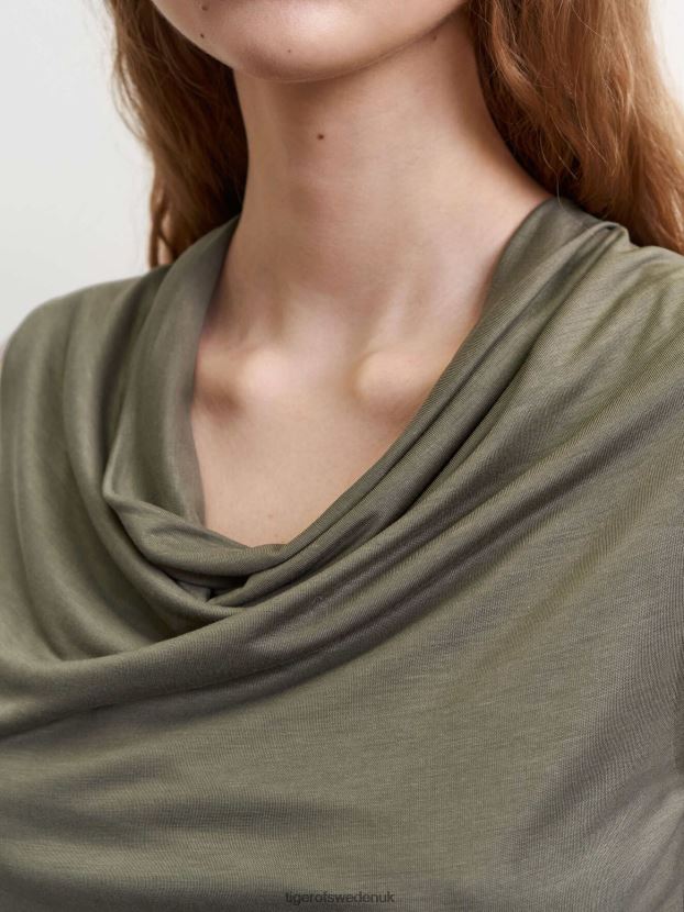 Jela Top Dusty-green Women FPPBPZ301 Tiger of Sweden Clothing