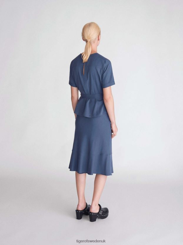 Tanessa Top 29E-METAL BLUE Women FPPBPZ289 Tiger of Sweden Clothing