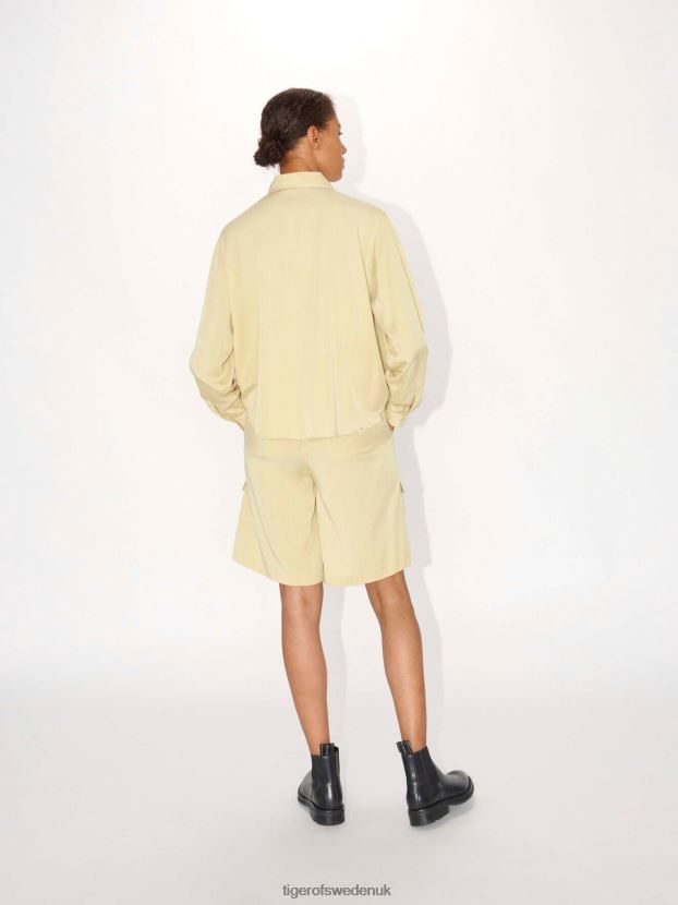 Airaa Shorts 160-YELLOW SAND Women FPPBPZ324 Tiger of Sweden Clothing