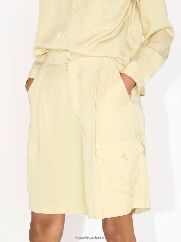 Airaa Shorts 160-YELLOW SAND Women FPPBPZ324 Tiger of Sweden Clothing
