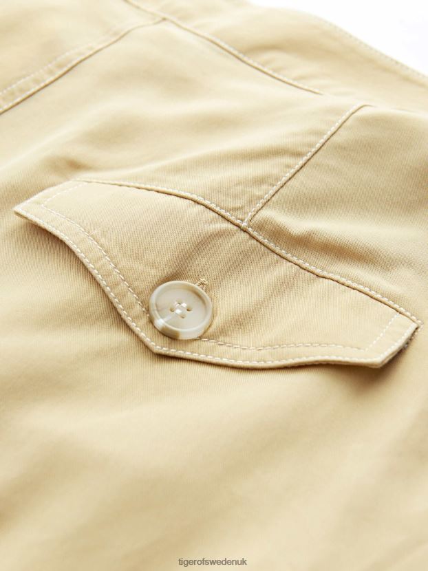 Airaa Shorts 160-YELLOW SAND Women FPPBPZ324 Tiger of Sweden Clothing