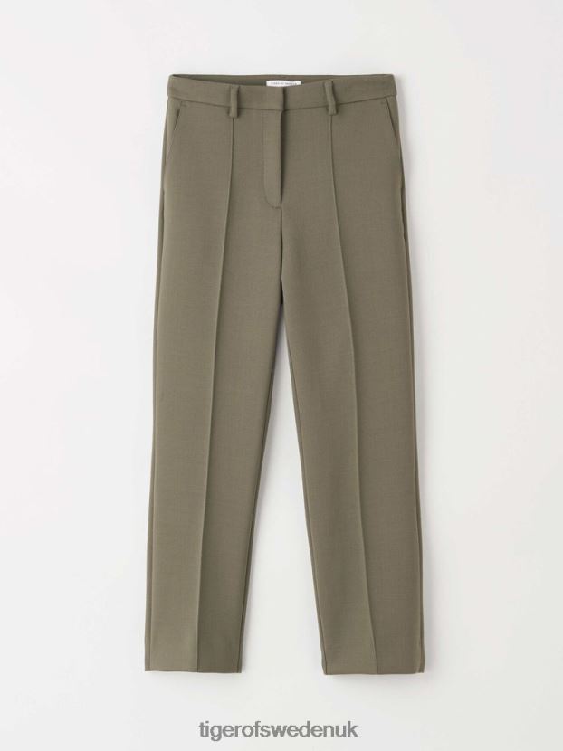 Bari Trousers 4Z4-UTILITY GREEN Women FPPBPZ344 Tiger of Sweden Clothing