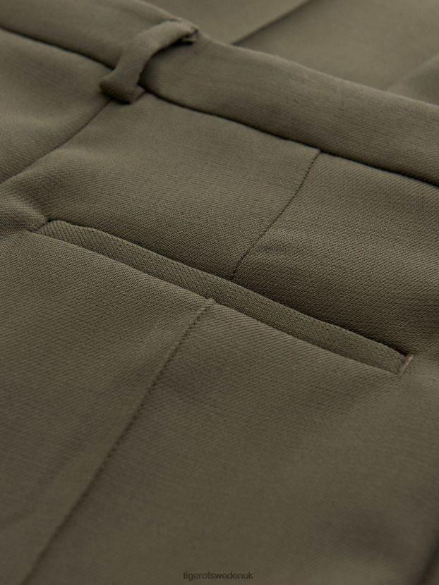 Bari Trousers 4Z4-UTILITY GREEN Women FPPBPZ344 Tiger of Sweden Clothing