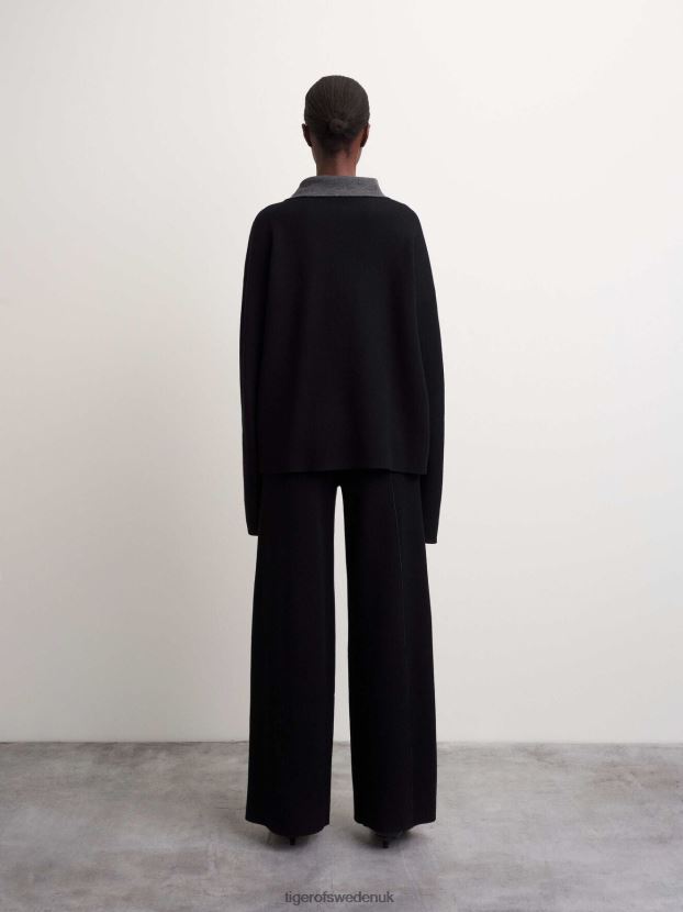 Lien Trousers 050-Black Women FPPBPZ337 Tiger of Sweden Clothing